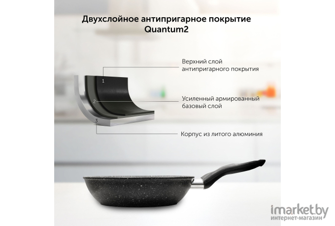 Сковорода Starwind Chef SW-CH3022 черный