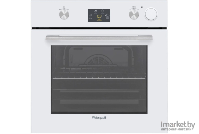 Духовой шкаф Weissgauff EOV 811 PDW Pure Steam белый (429449)