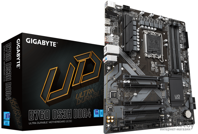 Материнская плата Gigabyte B760 DS3H DDR4 (rev. 1.0)