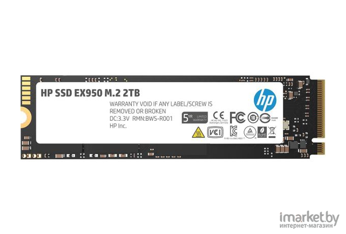 Жесткий диск HP SSD M.2 2.0Tb EX950 Series (5MS24AA)