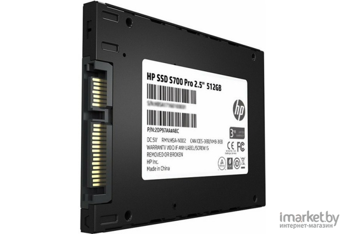 Жесткий диск (накопитель) HP SSD 2.5 512Gb S700 Pro Series (2AP99AA)