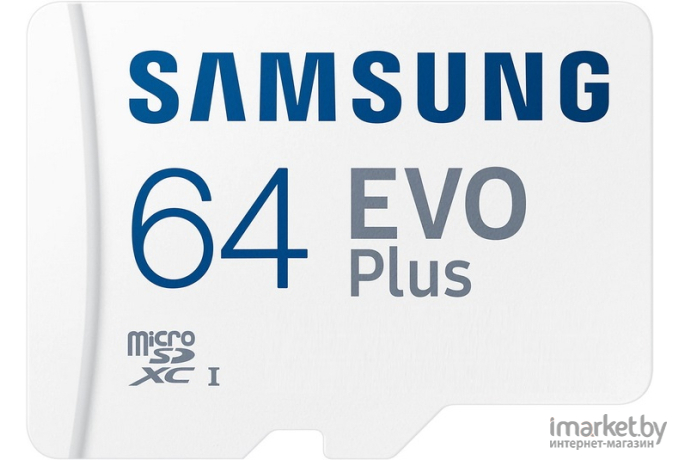 Карта памяти Samsung microSDXC 64GB EVO Plus Class 10 (MB-MC64KA/EU)