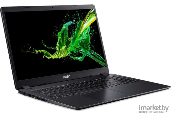 Ноутбук Acer Aspire 3 A315 Intel Core i3 1005G1/8Gb/512Gb черный A315-56-399N (NX.HS5ER.02E)