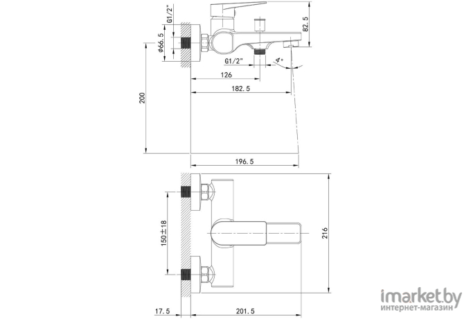 Смеситель Iddis BRDSB00i02WA