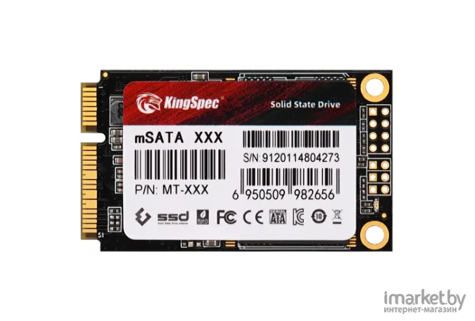 Жесткий диск Kingspec SSD mSATA 512Gb MT Series (MT-512)
