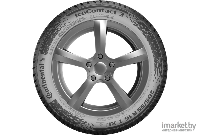 Автомобильные шины Continental IceContact 3 225/50R17 98T (с шипами)