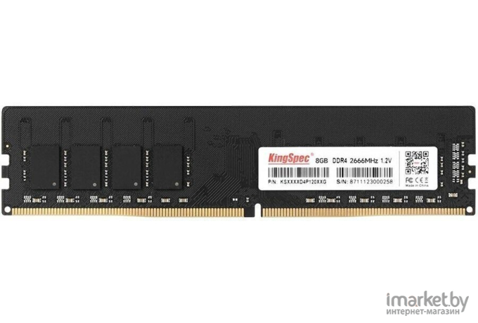 Оперативная память Kingspec DDR4 DIMM 8Gb PC21300 (KS2666D4P12008G)