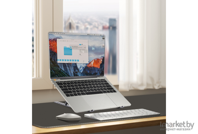 Подставка для ноутбука Miru MLS-5002 серый