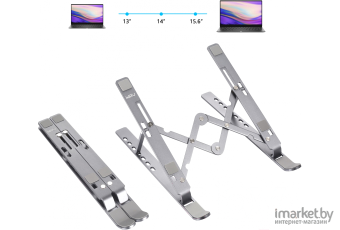Подставка для ноутбука Miru MLS-5002 серый