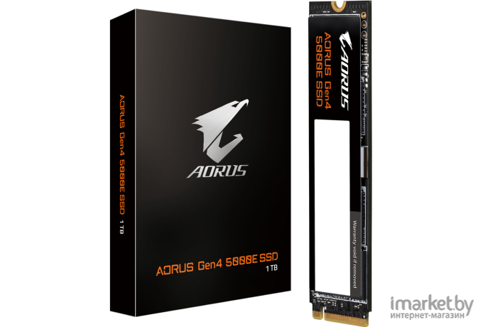 SSD-накопитель Gigabyte AORUS Gen4 5000E 1TB (AG450E1TB-G)