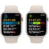 Смарт-часы Apple Watch S8 45mm GPS Starlight w/ Mid Sband M/L A2771 (MNUQ3LL/A)