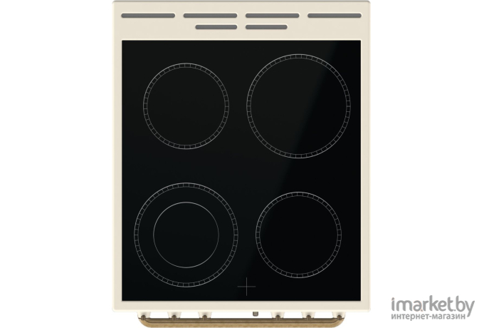 Кухонная плита Gorenje GECS5B70CLI бежевый