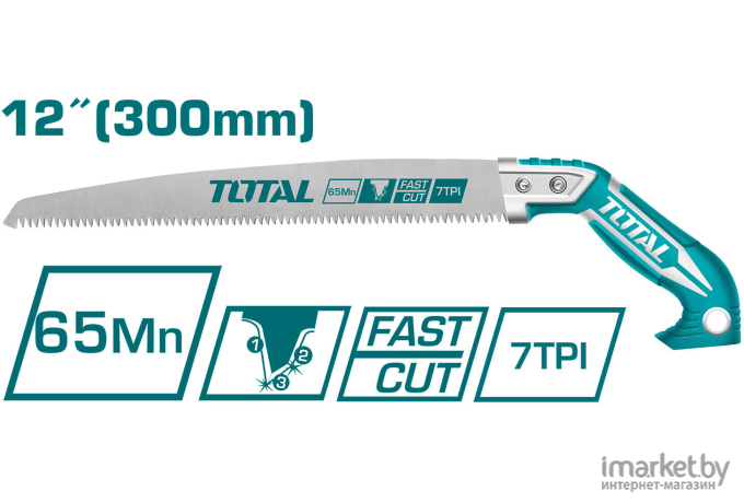 Пила садовая Total THT5113006