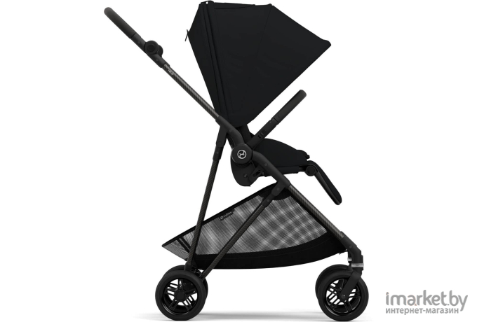 Коляска прогулочная Cybex Melio Carbon moon black