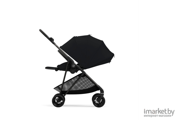 Коляска прогулочная Cybex Melio Carbon moon black