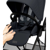 Коляска прогулочная Cybex Melio Carbon moon black