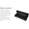 Вакуумный упаковщик Kitfort КТ-1531-3 черный/бирюзовый