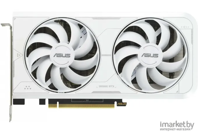 Видеокарта Asus PCI-E 4.0 DUAL-RTX3060TI-O8GD6X-WHITE