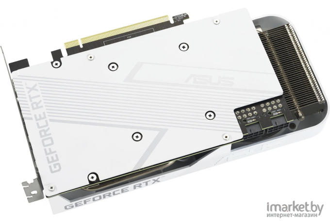 Видеокарта Asus PCI-E 4.0 DUAL-RTX3060TI-O8GD6X-WHITE