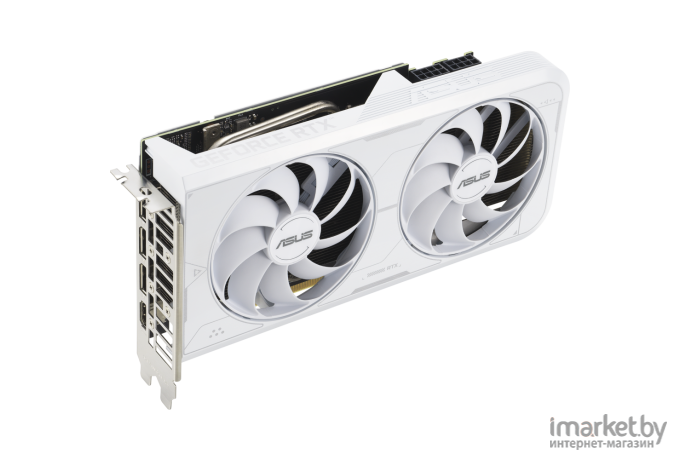 Видеокарта Asus PCI-E 4.0 DUAL-RTX3060TI-O8GD6X-WHITE