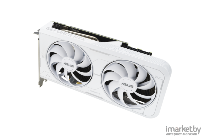 Видеокарта Asus PCI-E 4.0 DUAL-RTX3060TI-O8GD6X-WHITE