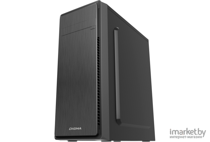 Корпус Digma DC-ATX100-U2 черный без БП