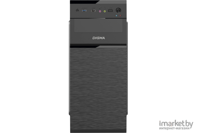 Корпус Digma DC-ATX101-U2 черный без БП