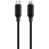 Кабель Cablexpert USB Type-C - Lightning 1,5 м черный (CC-USB2-CM8PM-1.5M)