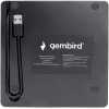 Оптический привод DVD Gembird DVD-USB-03-BW Black/White