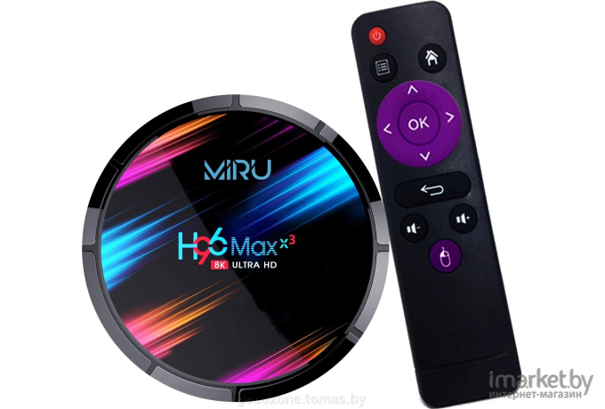 Смарт-приставка Miru H96 Max X3 4GB/32GB