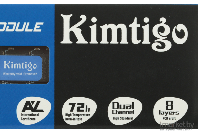 Оперативная память Kimtigo DDR4 4Gb 2666MHz KMKS4G8582666