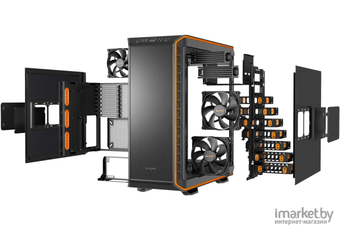 Корпус be quiet! Dark Base 900 Orange E-ATX без БП (BG010)