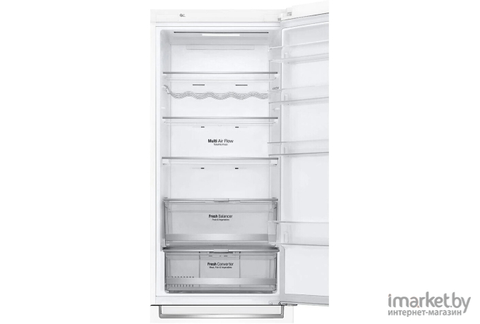 Холодильник LG GB-B72SWDMN Белый