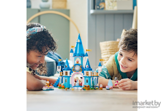 Конструктор Lego Disney Princess Cinderella and Prince Charmings Castle (43206)