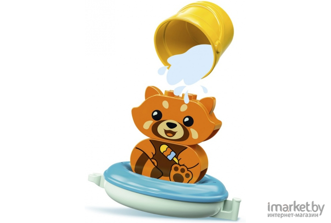 Конструктор Lego Duplo Приключения в ванной: Красная панда на плоту (10964)