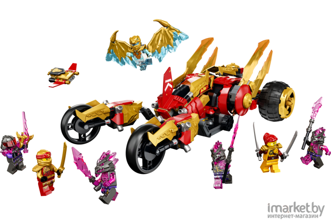 Конструктор Lego Ninjago Kais Golden Dragon Raider пластик (71773)