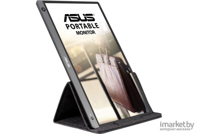 Монитор Asus Portable MB16AH темно-серый (90LM04T0-B02170)