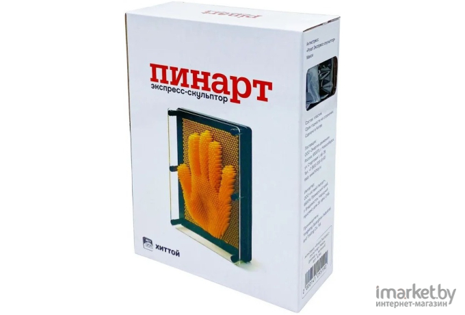 Игрушка антистресс PinArt Экспресс-скульптор Планшет XL красный 250х200 (207-7243)