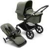 Коляска Bugaboo Fox 3 Complete 2 в 1 black/green forest