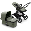 Коляска Bugaboo Fox 3 Complete 2 в 1 black/green forest