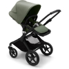 Коляска Bugaboo Fox 3 Complete 2 в 1 black/green forest