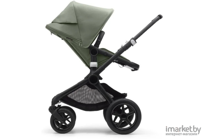 Коляска Bugaboo Fox 3 Complete 2 в 1 black/green forest