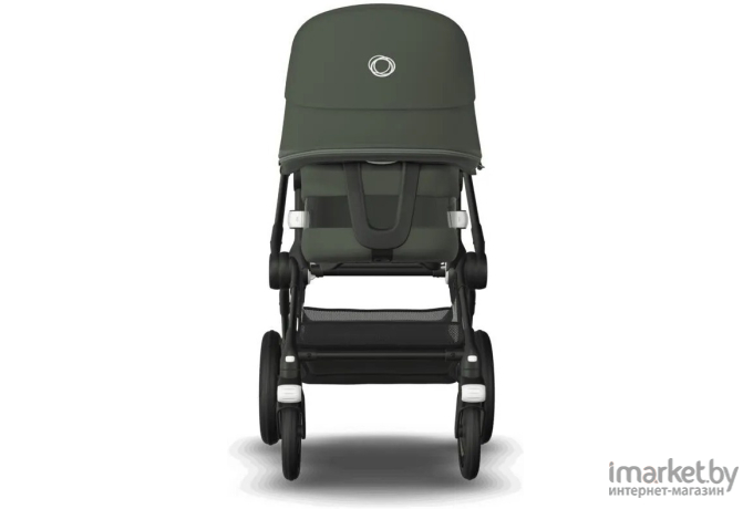 Коляска Bugaboo Fox 3 Complete 2 в 1 black/green forest