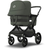 Коляска Bugaboo Fox 3 Complete 2 в 1 black/green forest