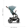 Прогулочная коляска Cybex Balios S Lux SLV classic beige