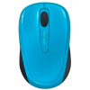 Мышь Microsoft Wireless Mobile Mouse 3500 Cyan Blue голубой (GMF-00271)