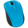 Мышь Microsoft Wireless Mobile Mouse 3500 Cyan Blue голубой (GMF-00271)