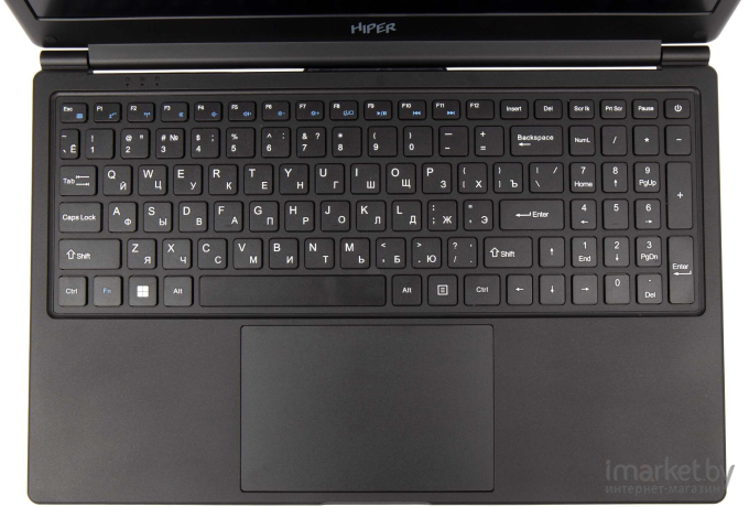 Ноутбук Hiper Workbook A1568K Core i5 1035G1 черный (A1568K1035DS)