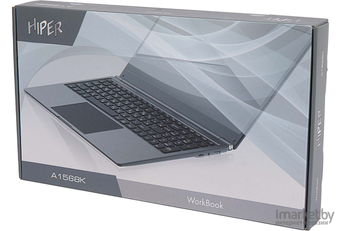 Ноутбук Hiper Workbook A1568K Core i5 1035G1 черный (A1568K1035DS)