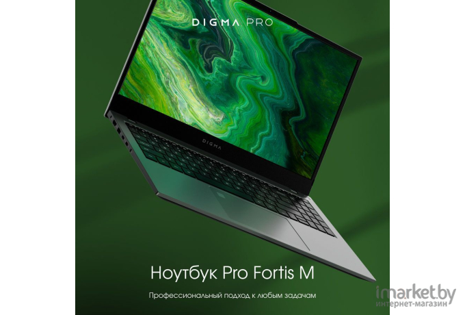 Ноутбук Digma Pro Fortis M Core i3 10110U серый (DN15P3-8CXF01)